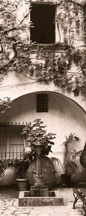 Framed Portico, Ravello Print