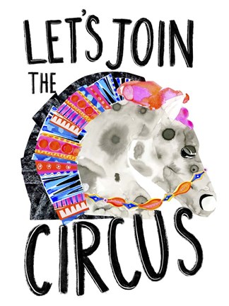 Framed Circus Fun III Print