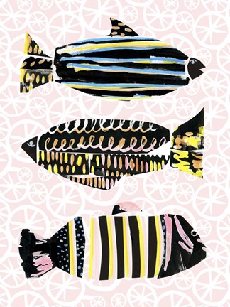 Framed Capri I Print