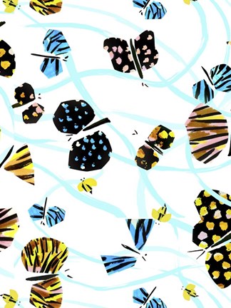 Framed Capri IV Print