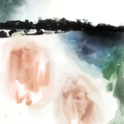 Framed Boundary Sound II Print