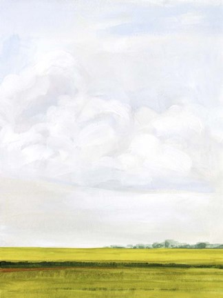 Framed Field Walk II Print