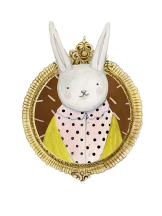 Framed Spiffy Animals IV Print