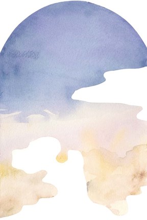 Framed Cross Country Abstraction IV Print