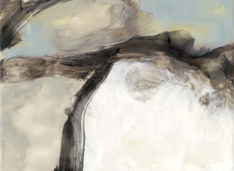 Framed Ribbon Sands II Print