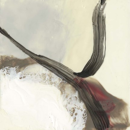 Framed Wax Ribbon II Print