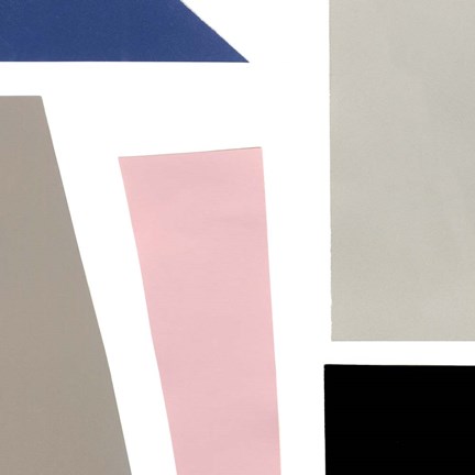Framed Color Blocks III Print