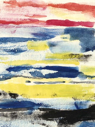 Framed Partly Sunny II Print