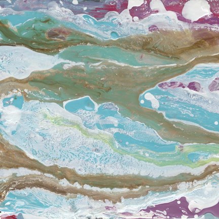 Framed Mermaid&#39;s Tale I Print