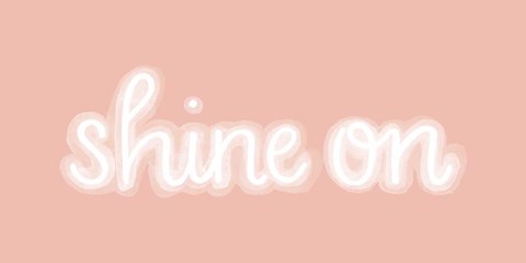 Framed You Glow II Print