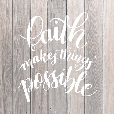 Framed Sentiments on Wood I Print