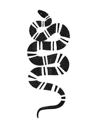 Framed Epidaurus Snake III Print