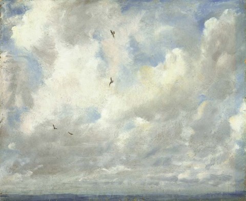 Framed Cloud Study, 1821 Print