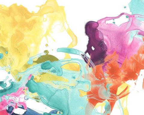 Framed Elemental Motion II Print