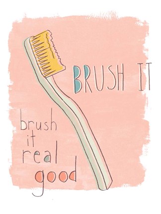 Framed Potty Pun III Print