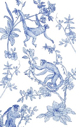 Framed Monkey Land IV Print