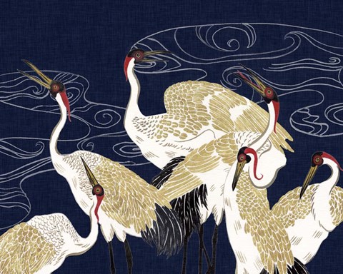 Framed Beyond the Moon III Print