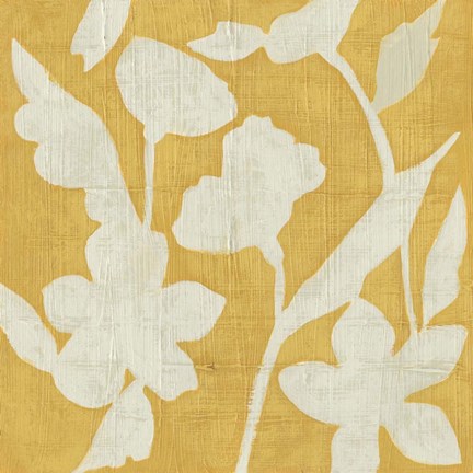 Framed Sunlight Silhouette I Print