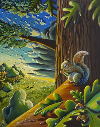 Framed Bambi 4 Print