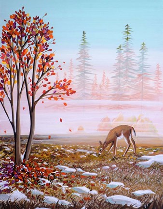 Framed Bambi 7 Print