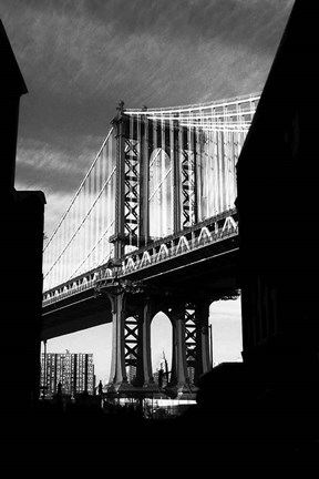 Framed Manhattan Bridge Print