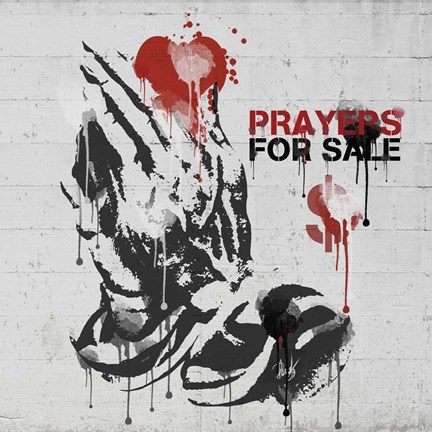 Framed Prayers for Sale Print