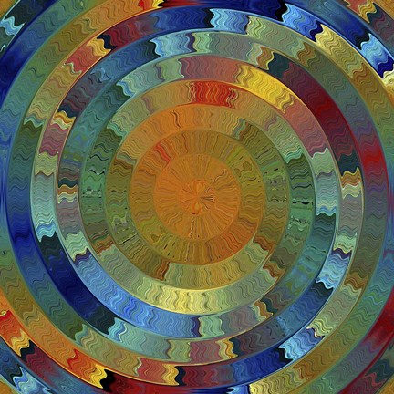 Framed Native Sun Print