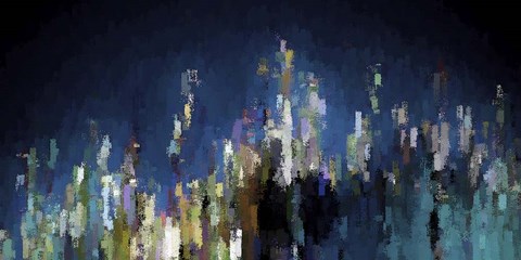 Framed City Underwater Print