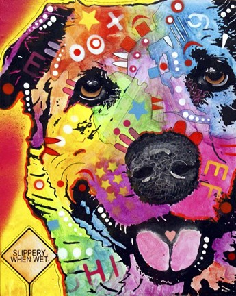 Framed Sheprador Print