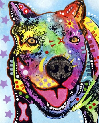 Framed Smokey 2 Print