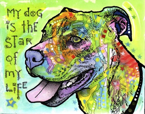 Framed Star of My Life Print