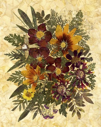 Framed Flower Fantasy 16 Print