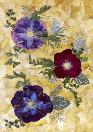 Framed Flower Fantasy 30 Print