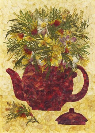 Framed Still Life With A Kettle Print