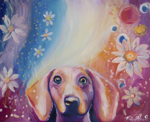 Framed Hello My Friend Print