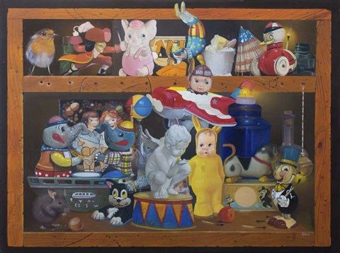 Framed Crowded House Print