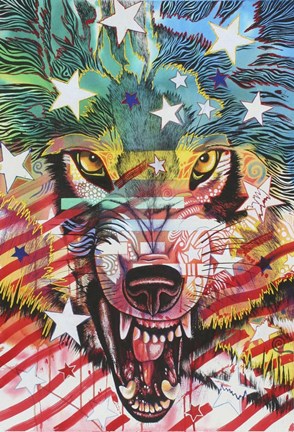 Framed Don't mess with me 1 Print