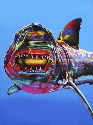 Framed Bite me Print