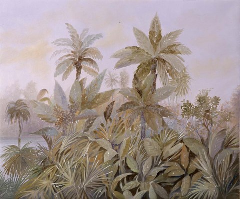 Framed Palme a Naso Print