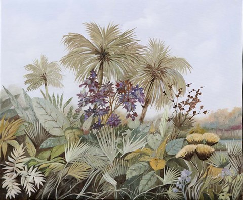 Framed Delle Altre Palme Print