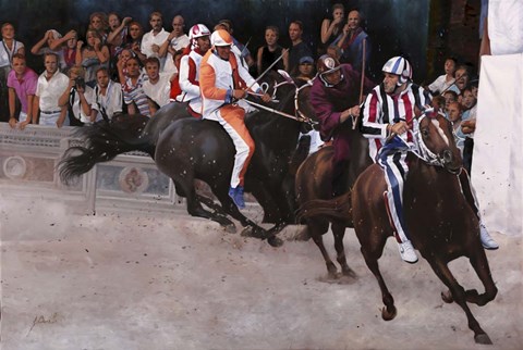 Framed L&#39;Istrice Print