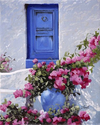 Framed Fiori Rosa Print