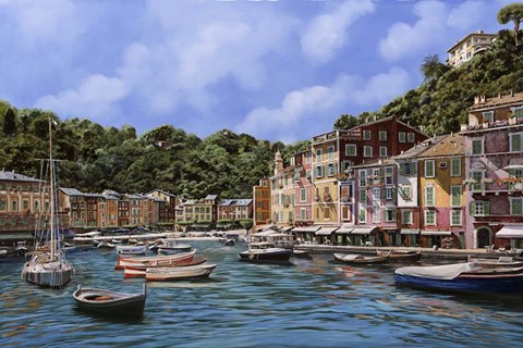 Framed Portofino Print