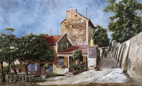 Framed Lapinagile 2 Print