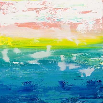 Framed Island Time Print