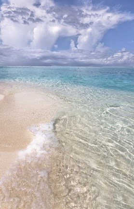 Framed Natural Wonder Maldives Print