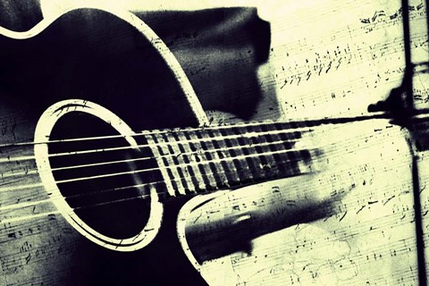 Framed Music From the Heart Print