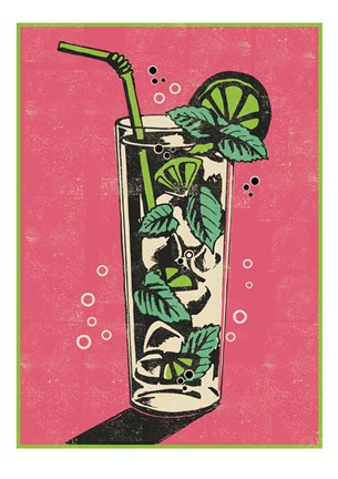 Framed Mojito Print