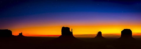 Framed Sunrise In The Valley Print