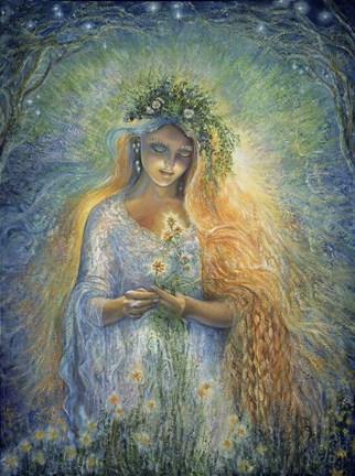 Framed Lady Galadriel Print